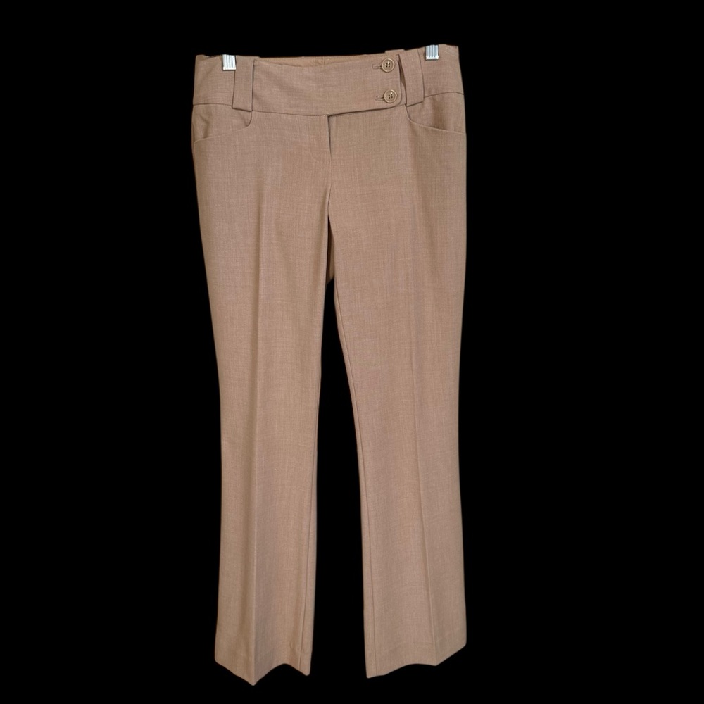 The Limited Drew Fit Beige/Tan Trousers Straight Leg Size 4